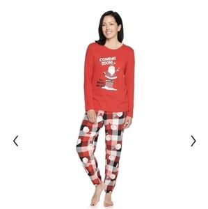 NEW Jammies for Families pajamas Size 2X Cozy Holiday